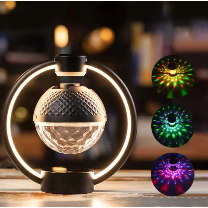 

Levitating Floating Bluetooth Speaker Cool Tech Desk Decor Unique Gift For Men Women Colleagues Children Valentine Birthday Gift