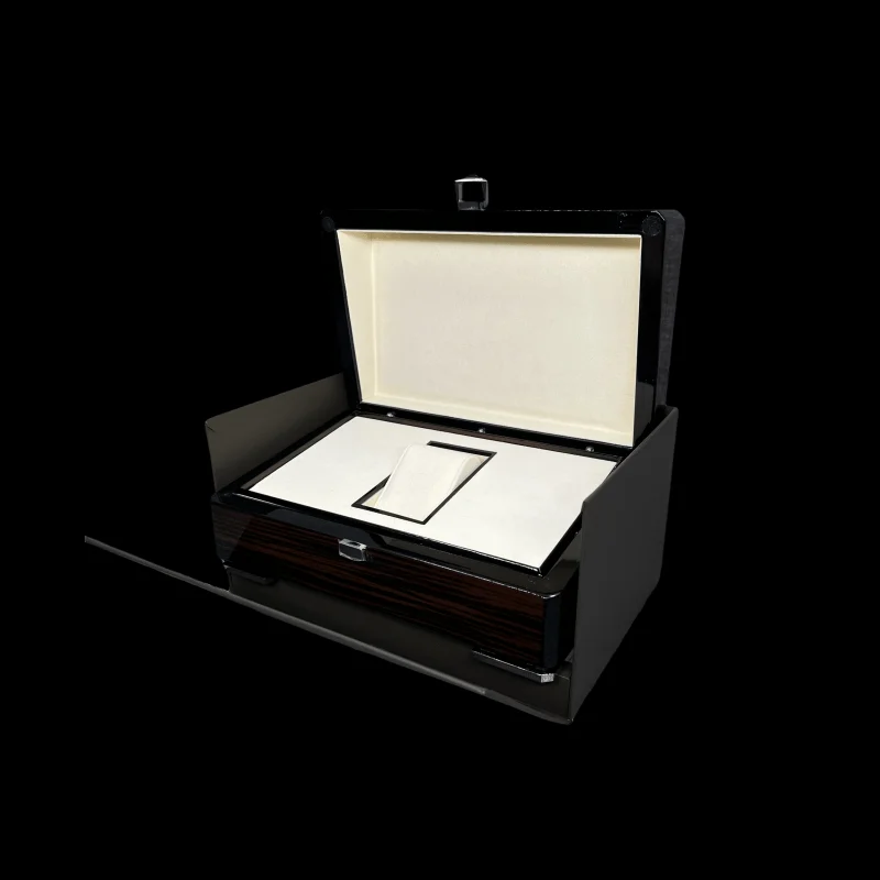 Factory Supplier Brown With Wooden Watch Box Luxury With Papers Card Can Customization Stainless Steel 904L Waterproof Watche