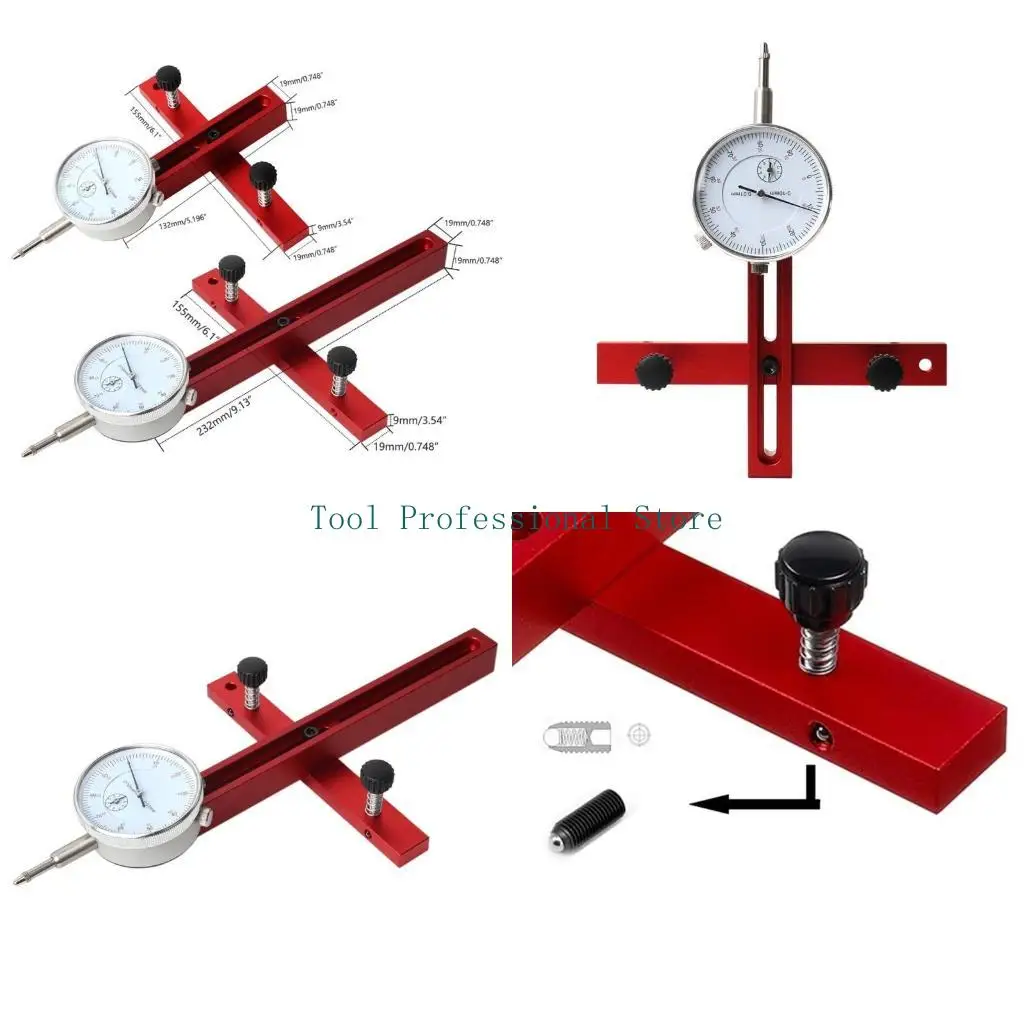 

57QF Профессиональный калибровочный инструмент для деревообработки, инструмент для коррекции параллельности под углом, подходит