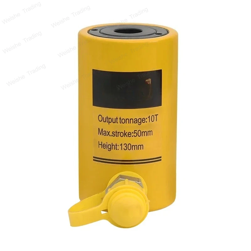 10 ton 50mm Hydraulic Hollow Plunger Jack RCH-1050 Hollow Plunger Ram Hydraulic Cylinder