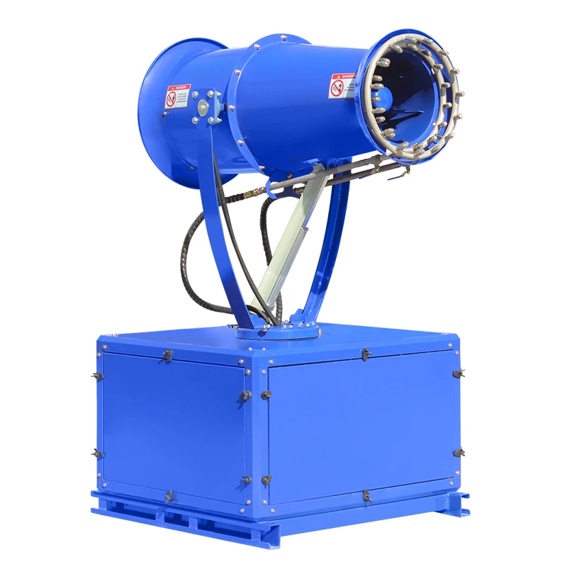 30m Fully Automatic Intelligent Fog Cannon Trailer Remote Operated Machine Open Pit Mine Dust Suppressor
