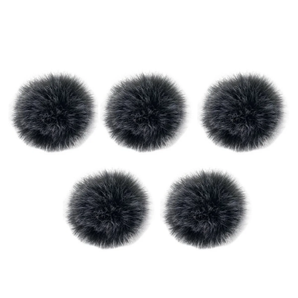 

For RODE WIRELESS GOII Microphone Hair Cover RODE GOII Windproof Multifunctional Noise Reduction Microphone Cover,5PCS B