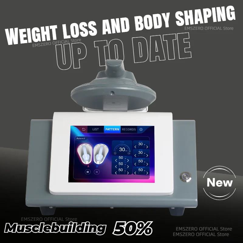 

EMSzero-Slimming Machine, RF Sculpt, Body Shaping Muscle Machine, Electromagnetic Weight Loss for Salon and Home