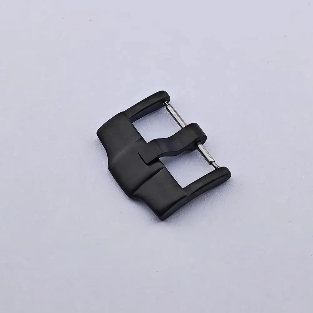 Matching Watch/Case With Black/Green 22mm watch strap Rubber Replacement Bracelet Watch Accessories Watch band