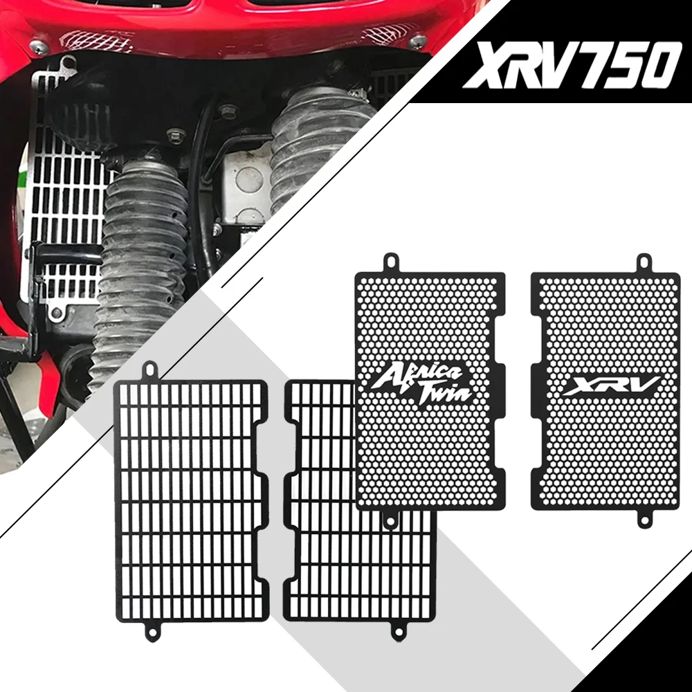 

XRV750 XRV650 Motorcycle Radiator Cover Grille Guard Protector For Honda XRV 750L 650 Africa Twin 1988 1989 1990 1991 1992-2002