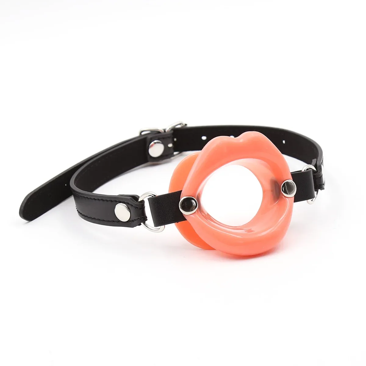 BDSM عبودية القيود المثيرة لعبة جديدة الجنس الرقيق سيليكون الشفاه يا حلقة مفتوحة الفم الكمامة الفم الوثن لعبة الجنس للأزواج لعب الكبار
