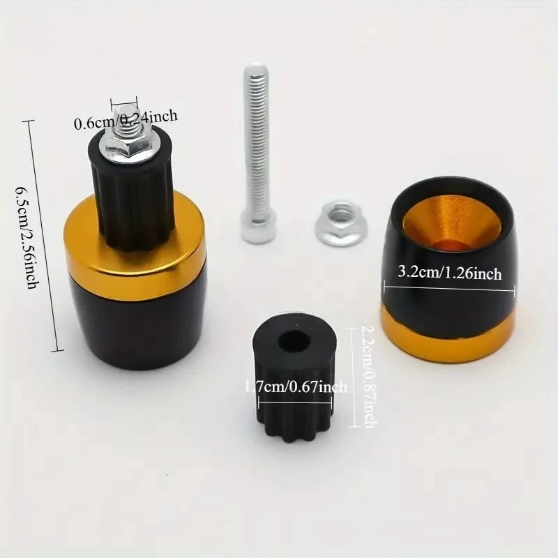 ل Tomos نيترو السهم سبرينت LX Streetmate R A35 سباق TT T12 A35 دراجة نارية المقود القبضات ينتهي مقود غطاء سدادة طرفية