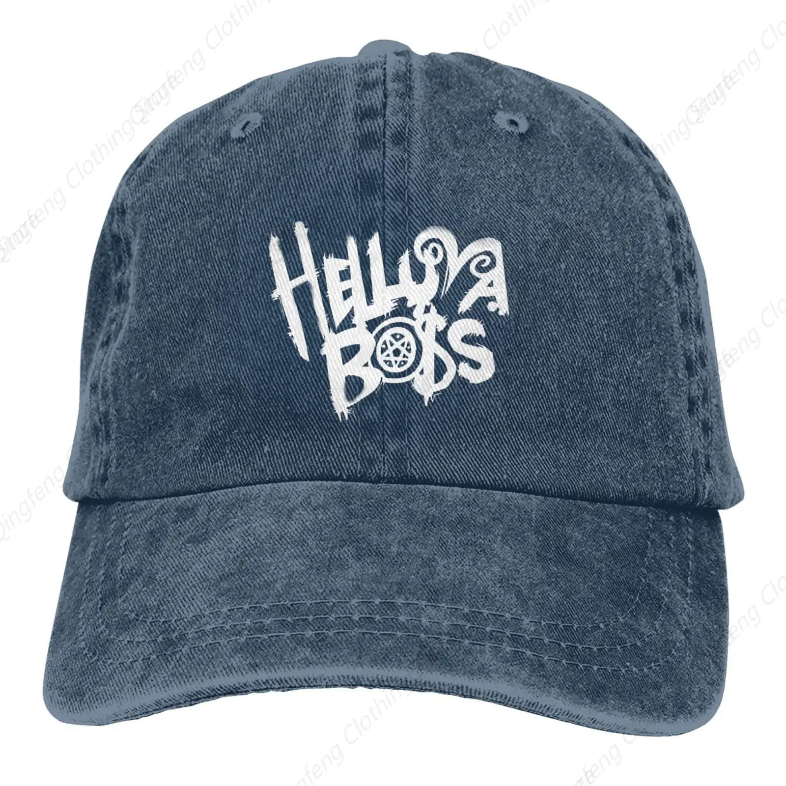 

Hat Cap Novelty Graphic Washed Vintage Denim Trucker Hat Men Women Cool Adjustable Casquette