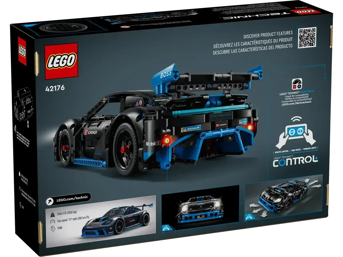 レゴ 42176 テクニック ポルシェ GT4 E-パフォーマンス レースカー