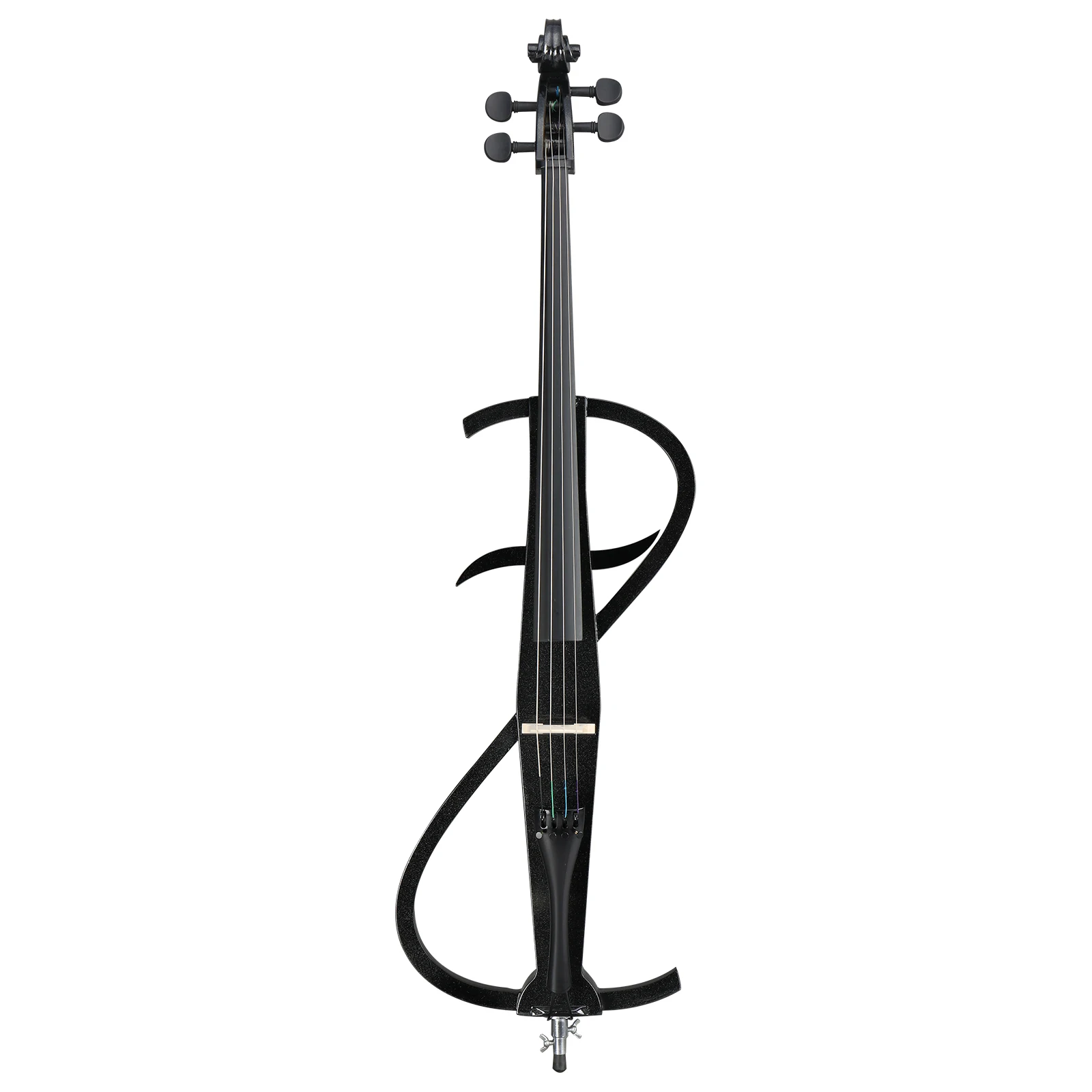 

Full-size 4/4 S-type electric cello, including case, bow, rosin, headphones, connecting cable