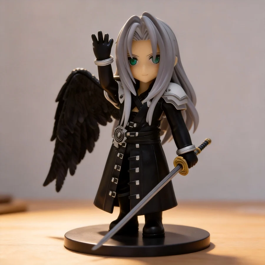 

15cm Q Version Final Fantasy VII Rebirth Sephiroth Figure Anime Peripheral Decoration Model