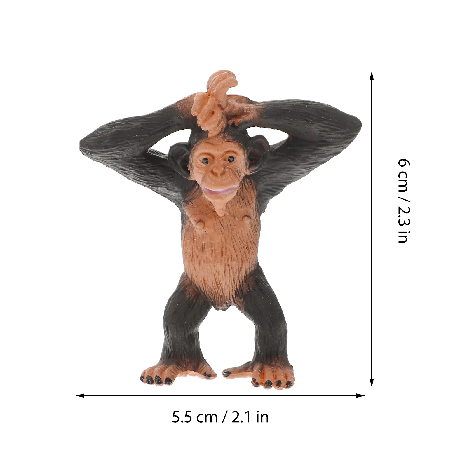 Planet of The Apes Toys Orangutan Model Imitation Animal Simulation Figurine Animals Shaped