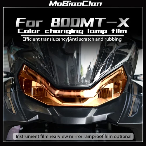 Imagen 2 del producto Para CFMOTO CF 800MT-X 800MTX 800mtx película de protección contra rayaduras de panel de motocicleta Protector de pantalla de tablero accesorios de película ligera