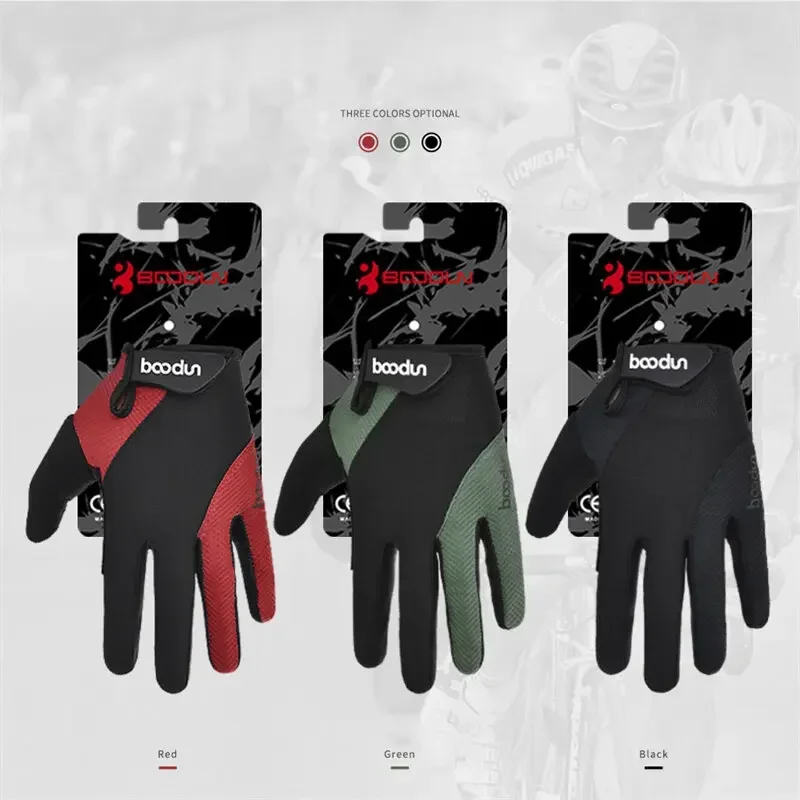 CEOI GWOK Cycling Gloves Splicing Long Finger Cycling Outdoor Sports Gloves Full Finger Cycling Gloves