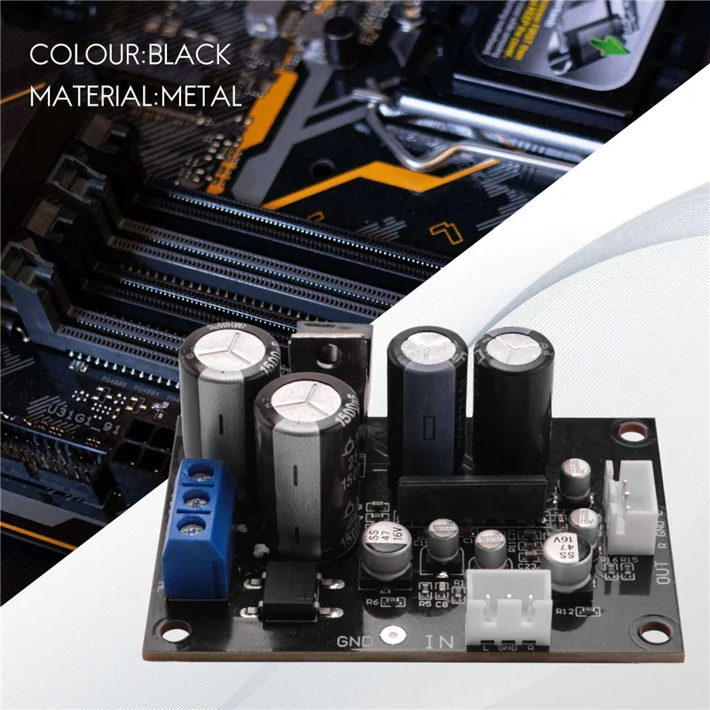 【Superdeals】 3X مشغل تسجيلات الفينيل المضخم مجلس مم MC فونو مكبر للصوت الحاكي رئيس التكبير Preamp المزدوج التيار المتناوب 12-16 فولت