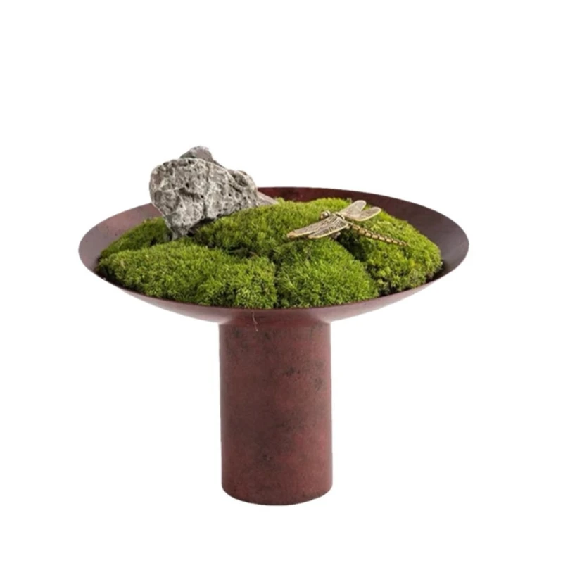 

Eternal moss tea room model room Japanese tea ceremony flower arrangement simulation green plant decoration ornament