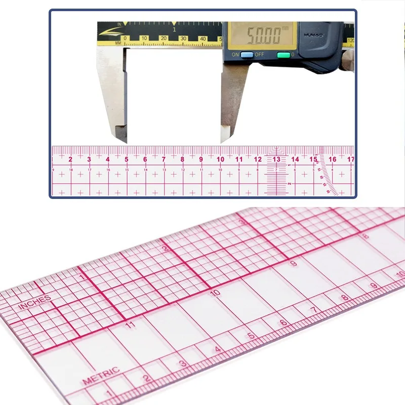 Tailor Measuring Ruler Kit DIY Pattern Sewing Rulers Drawing Quilting Clothing Patchwork Cutting Curve Craft Tools