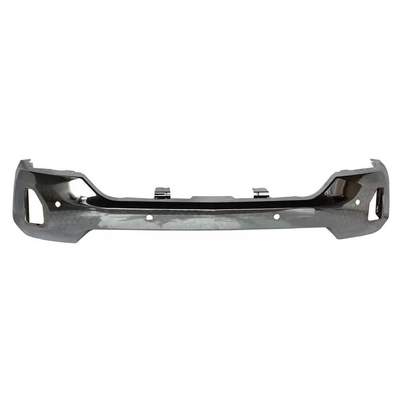 

Auto Part Chrome W/ Fog Lamp Holes W/ Sensor Holes Front Bumper for Chevrolet Chevy Silverado 1500 2016 2017 2018 GM1002862