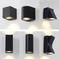 IP65 Waterproof indoor outdoor Led wall lights up down LED 5W 10W Led Wall Lamp Surface Mounted Cube Garden Porch Light