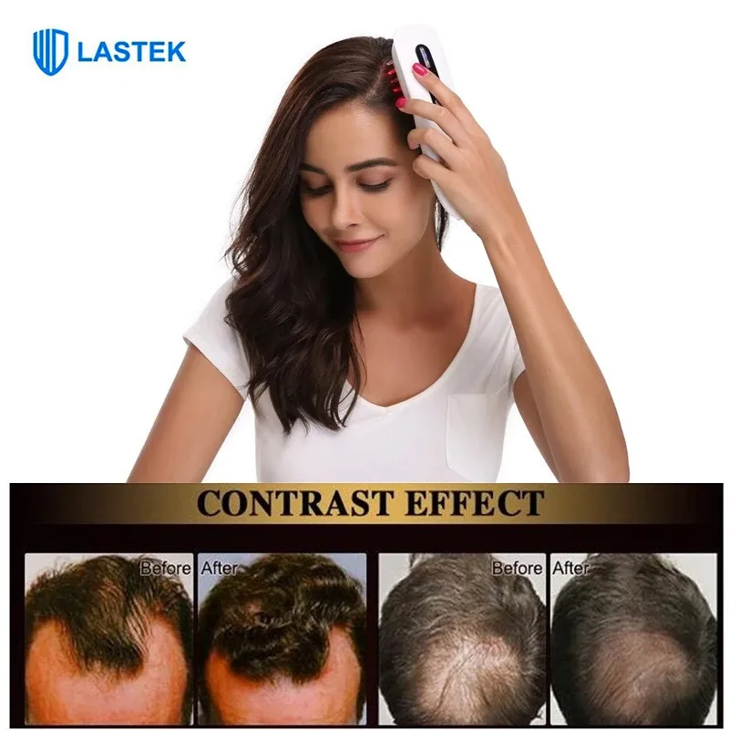 Comb Laser Hair Growth Massage Anti-static Brush Hair Care Regrow Therapy Treatment Tangle Detangle Comb Health Red Light