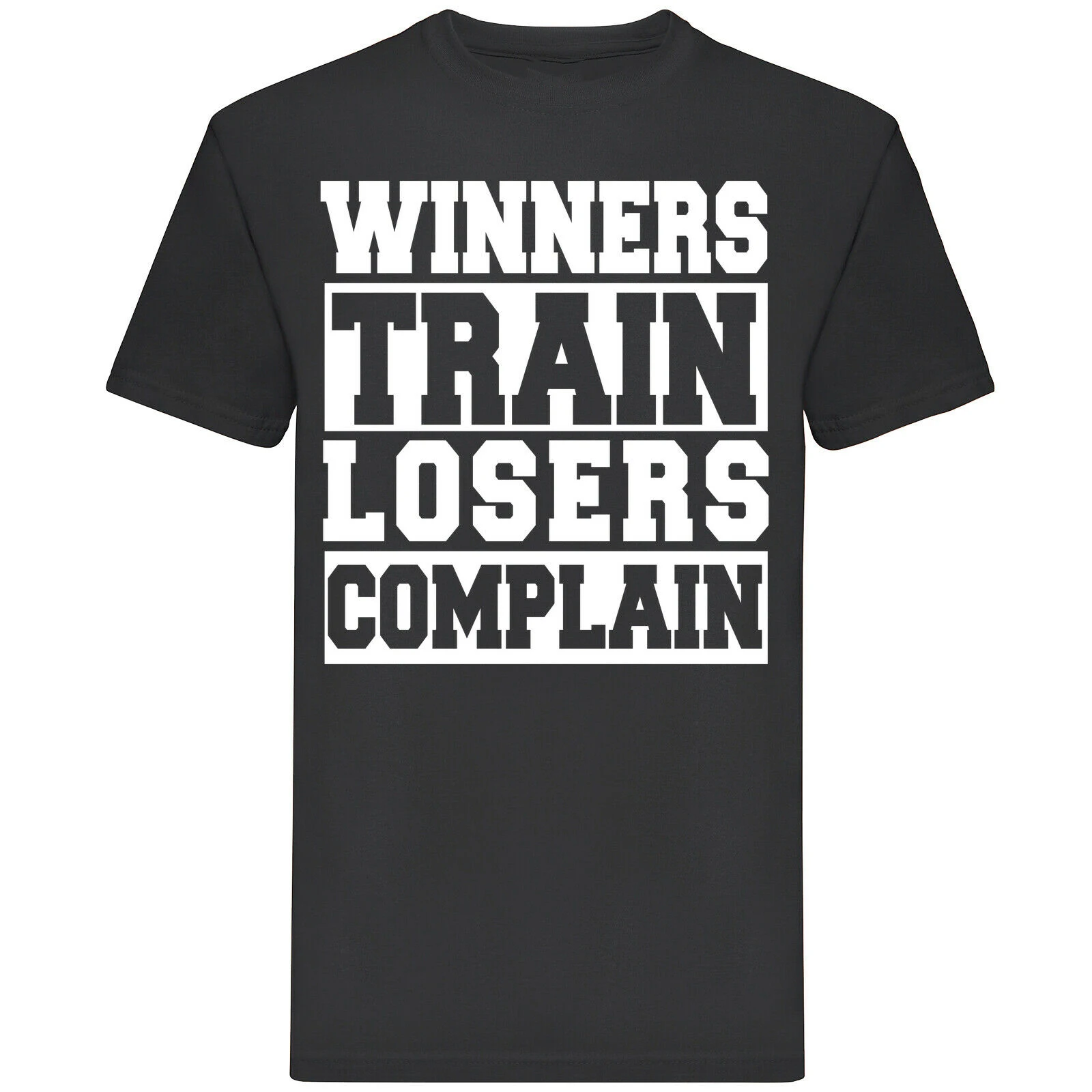 Winners Train Losers Complain T Shirt Men Mens T Shirt