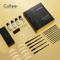 Gollee-Kit permanente para rizar pestañas y cejas, tratamiento permanente para levantamiento de pestañas naturales, maquillaje de larga duración, 4-6 semanas para permanente rizador de pestañas