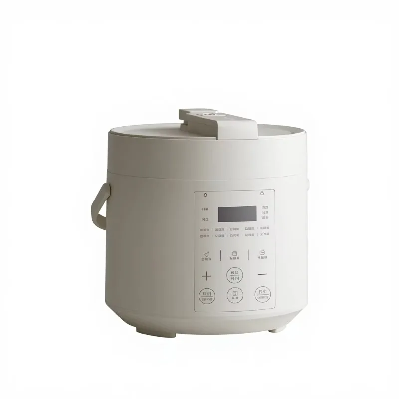 Immediate Uncoated Electric Pressure Cooker Household Mini 2L Non-Stick Liner Microcomputer Control 750W Rice Cooker