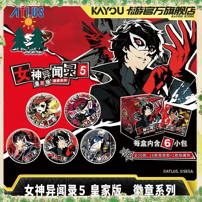 Badge de fan original Persona 5 Royal Joker Kasumi Yoshizawa, ornement périphérique d'anime, articles ACG, jouet de collection, cadeau mignon pour filles et garçons