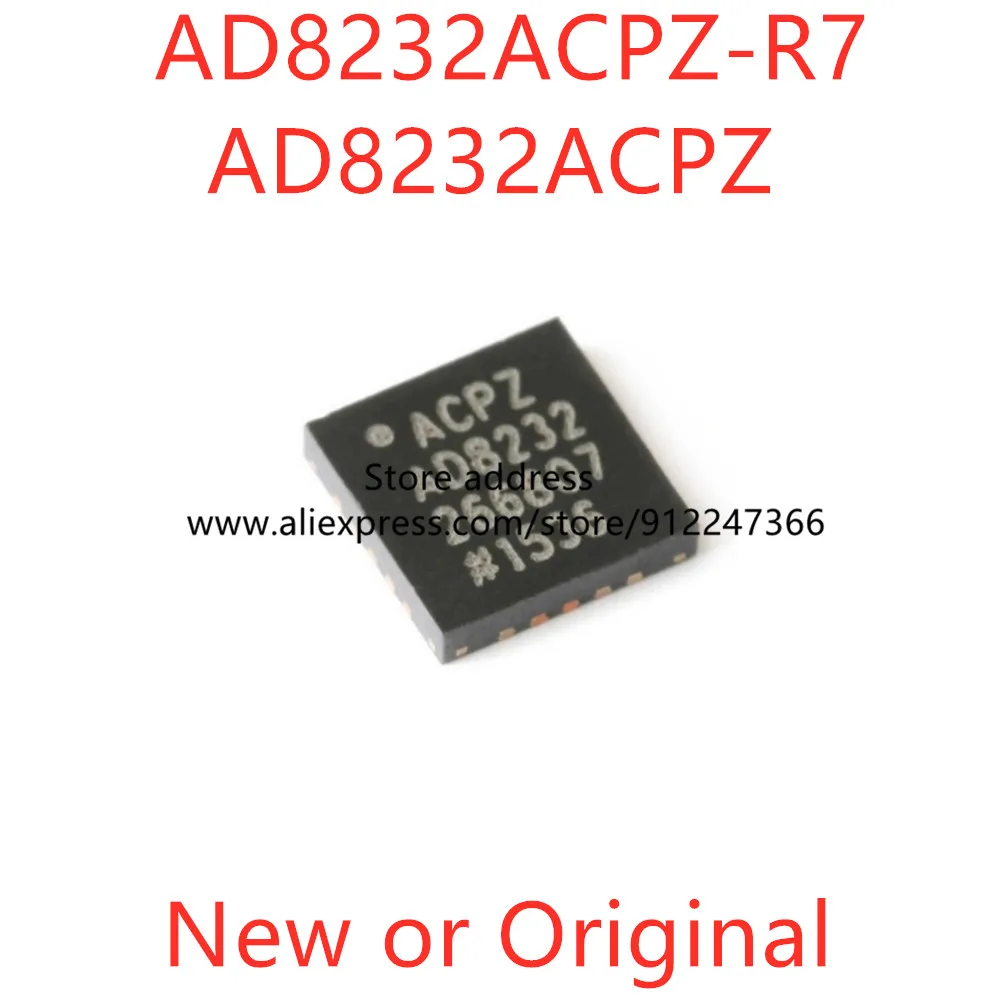 5pcs AD8232 AD8232ACPZ AD8232ACPZ-R7 LFCSP-20 New or Original