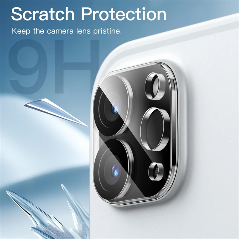 3PCS Tablet Camera Lens Screen Protector for IPad Pro 11 12.9 Inch 2024 2022 I Pad Air 6 10.9 New HD Clear Tempered Glass Flim
