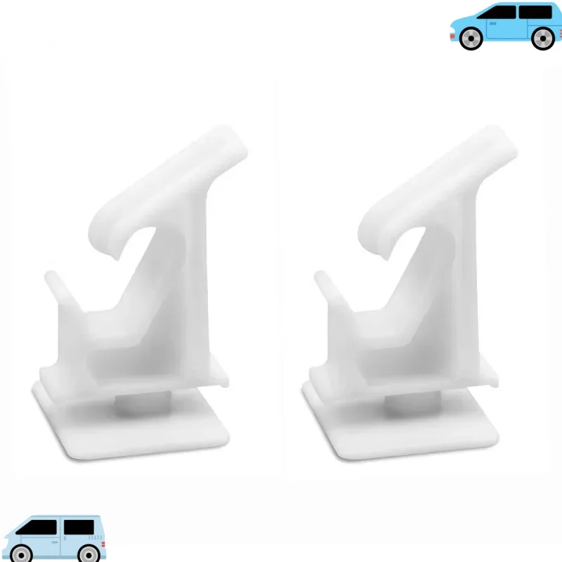 2PCS Fastening Clips for Desert Prince Prado Land Cruiser Car Seat Trim Card Seat Fixing Buckle 71769-60020 71769-60040