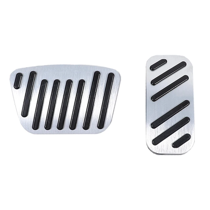 

A13F-Car Brake Pedal Gas Accelerator Pedal Cover For Toyota Land Cruiser 250 Prado LC250 2024 Accessories Stainless Steel