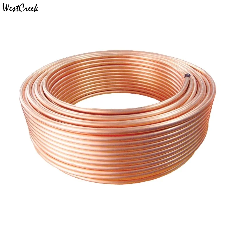 

Медная спиральная трубка WESTCREEK T2 Soft 10M из красной меди для охлаждения кондиционеров и холодильного оборудования