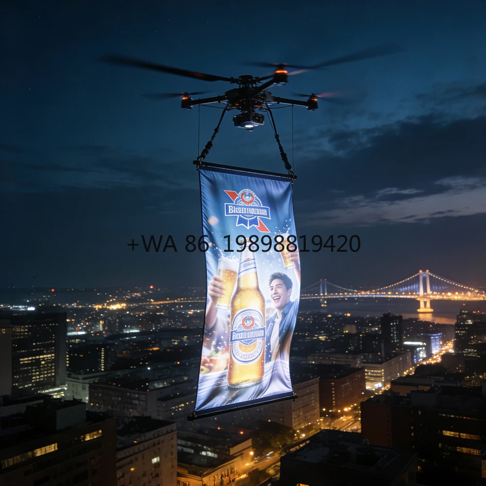 Flying Led Display, Screen, Hologram  Display, , Advertisement Led Display for Event