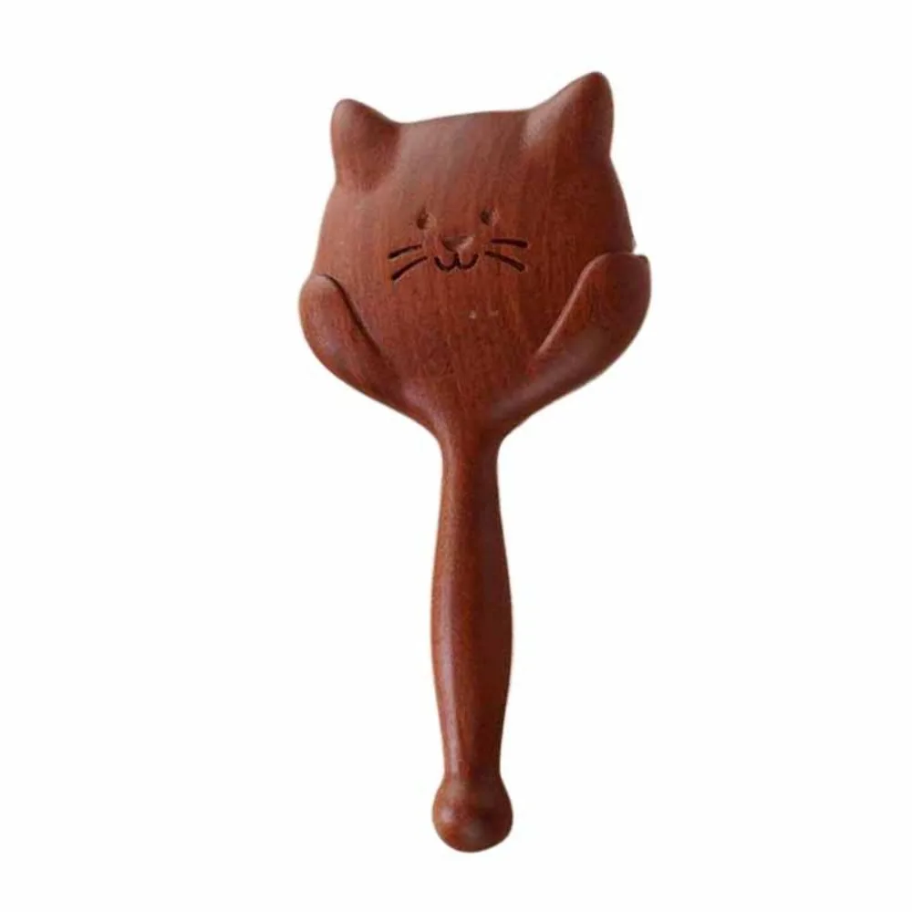 

Animal Shape Air Bag Sandalwood Comb Portable Anti Static Massage Comb Relieve Head Blood Circulation Air Cushion Comb Women