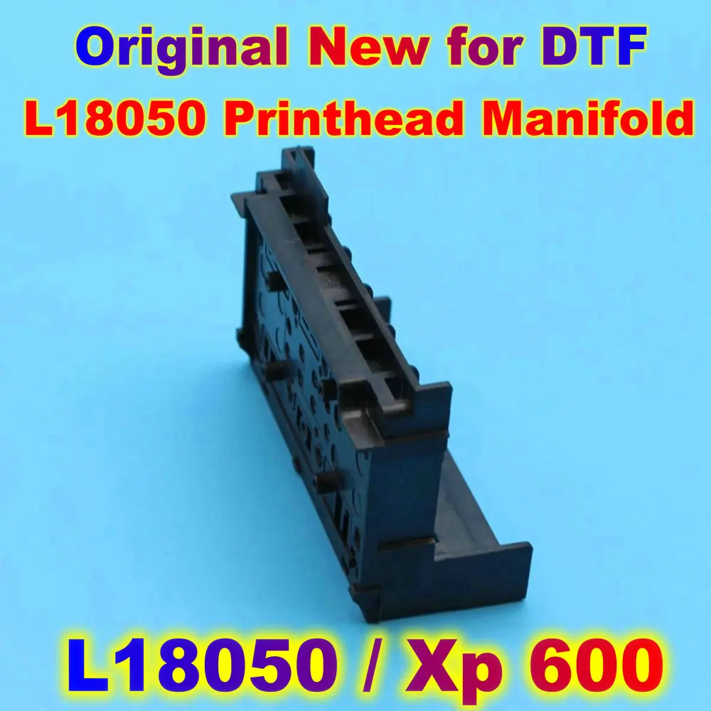 L18050 DTF Printhead Manifold Kit Adaptor XP600 Print Head Converter Apply DX5 Ink Damper Modified L18050 XP600 DTF Printer Part