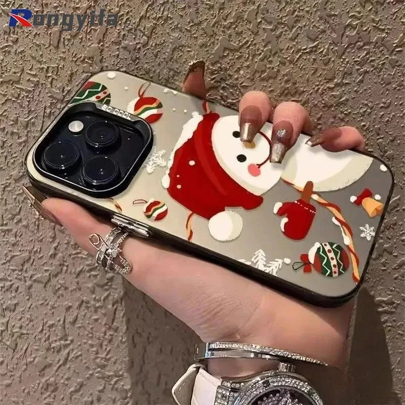 لطيف عيد الميلاد ثلج جراب هاتف ل Tecno Spark Go 2 1 40 30C 20C 6 Go 2025 2024 2023 30 20 10 10C 9 8 8C 7 7T 4 Pro Cover #1