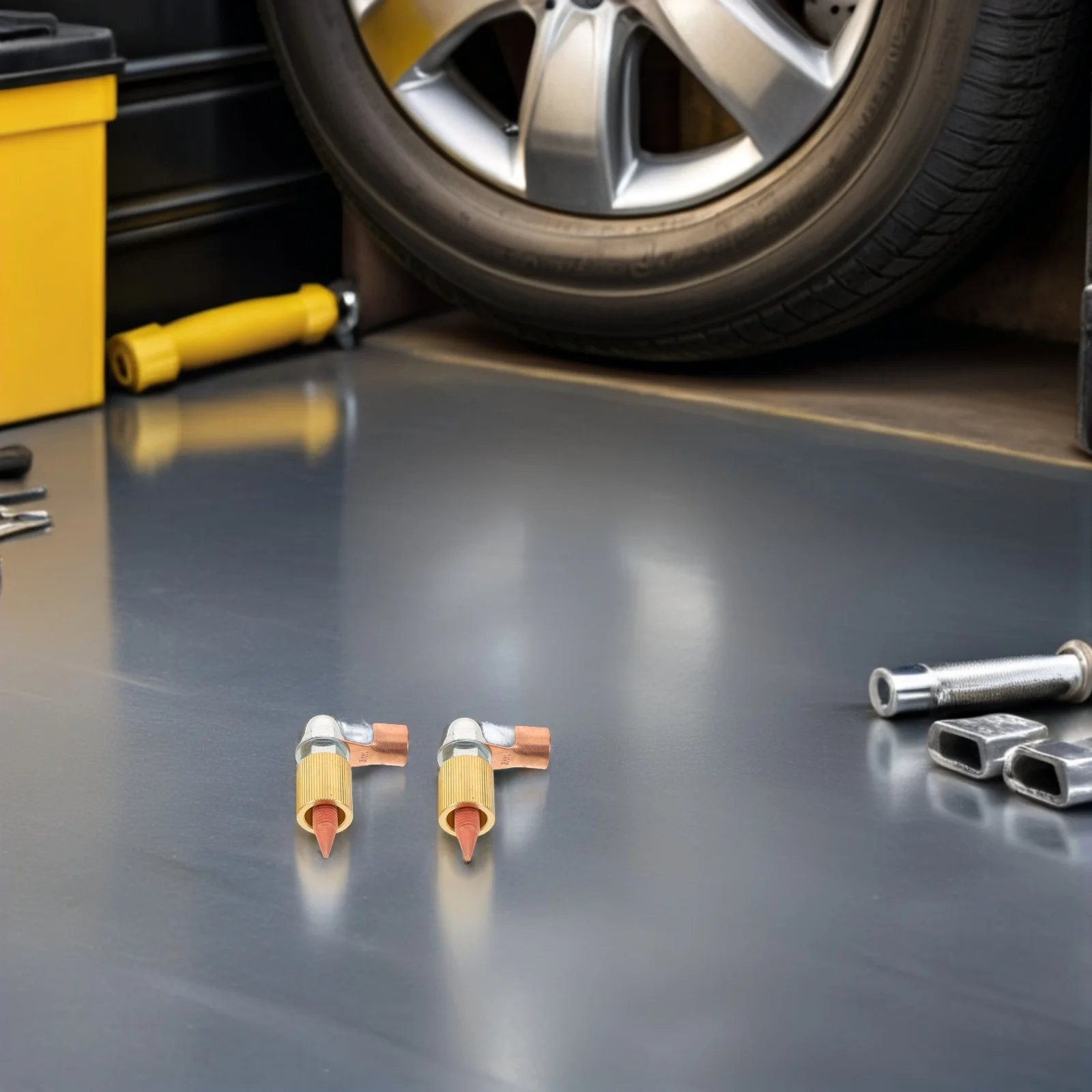 

2pcs Automotive Grounding Clamp Body Tool Set For Sheet Metal Welding Machine Attachments Puller