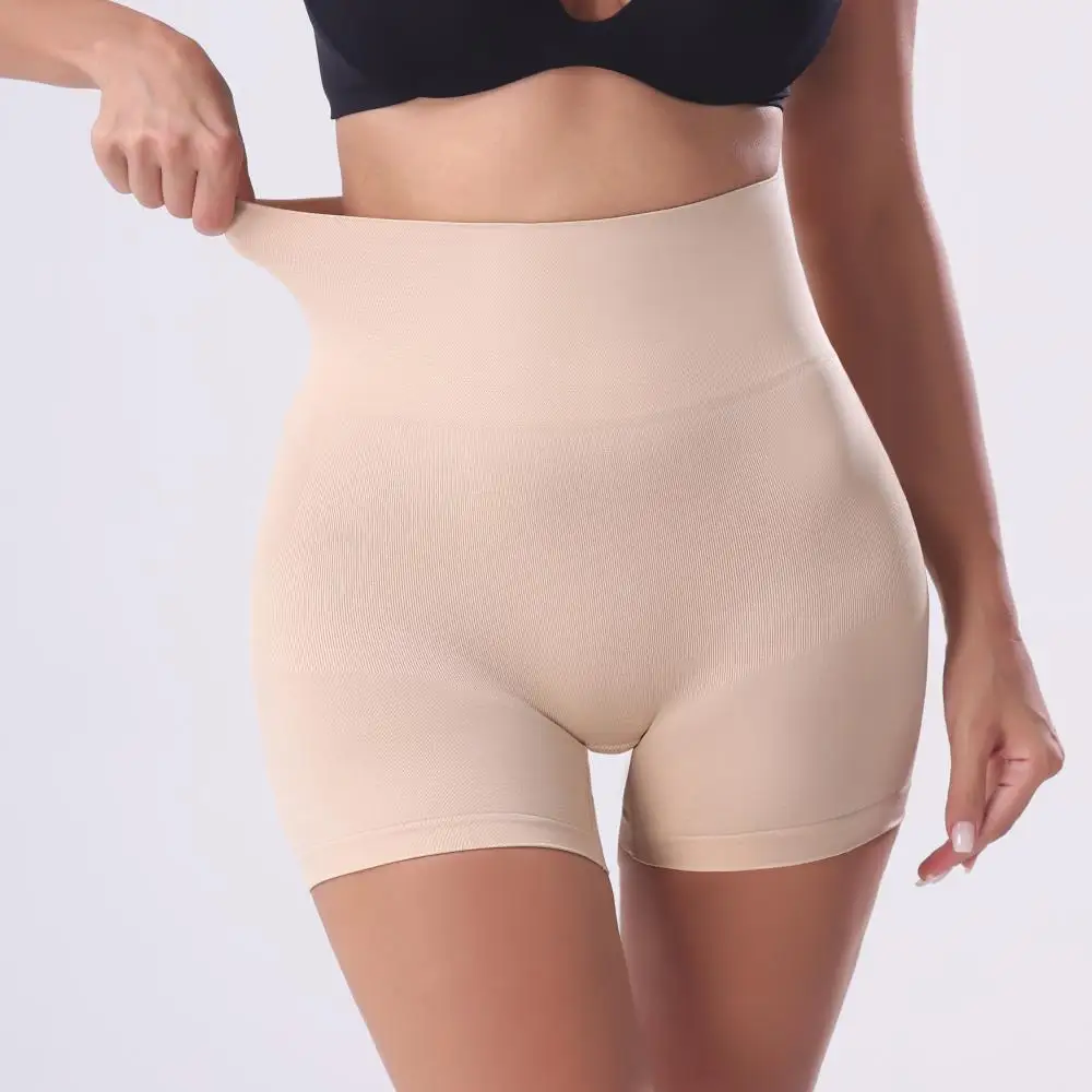 ZHAN BEAUTY SH0013 Mid Waist Mid Thigh Seamless Shaping Shorts