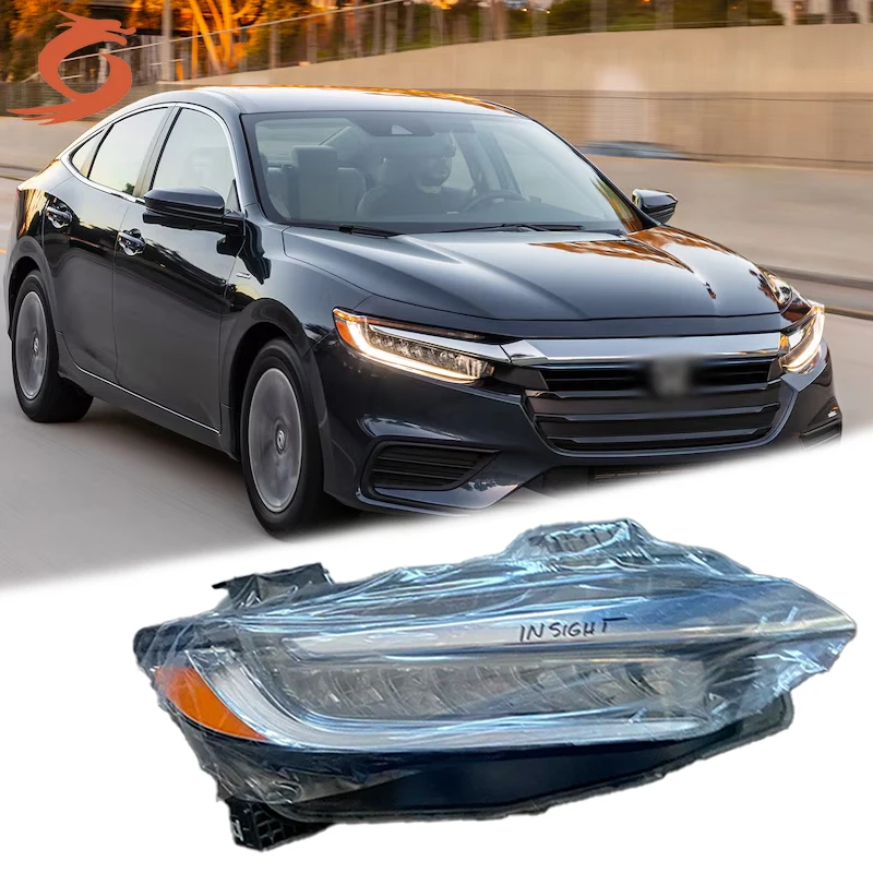 مصباح أمامي تلقائي تم اختباره بنسبة 100% لسيارة Honda Insight LED مجموعة المصابيح الأمامية 2019-2023 33100TXMA01