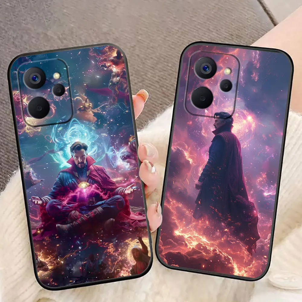 Marvel Doctor Strange Cover Phone Case For OPPO Realme 13 12 11 10 9 9i 8 8i 7 7i 6 5 5i 3 Pro Plus TPU Case Funda Capa Coque