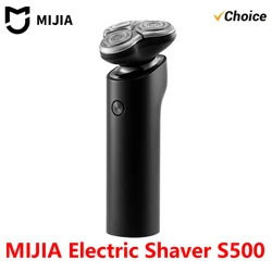 New MIJIA S500 Electric Shaver Dry Wet Shaving Triple Blade Trimmer Beard Floating Head Men's Shaver Electric Razors Machine