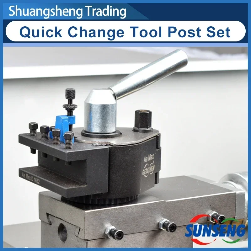 Hot sales European Quick Change Tool Holder Kit Aa Pro/Plus/Max QCTP Is Suitable For Turning Diameter 120-220mm Lathe