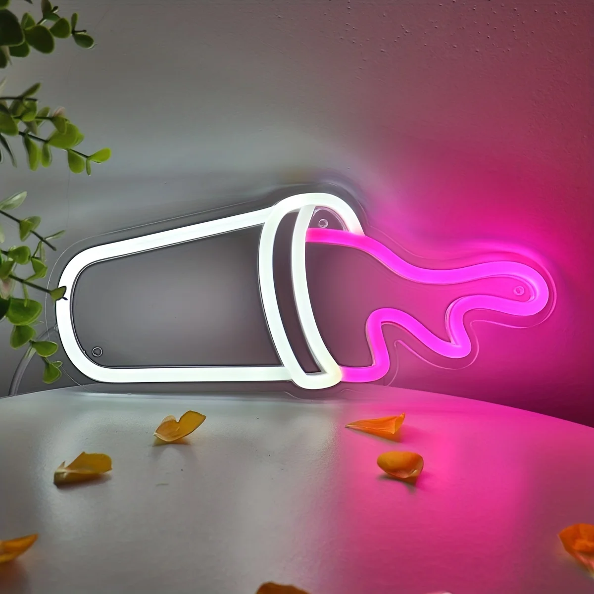 Imagem -06 - Leite Tea Cup Neon Led Sign Shape Lights Melhor Ambiente para Milk Tea Shop Café Bistro Sala de Livros Decoração do Quarto