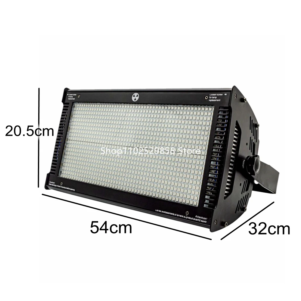 Atomic 1000 LED Strobe RGB 3 w 1 Flash Stage Lighting Effect DMX Control For Club Disco Party DJ Holiday Z zmienną prędkością