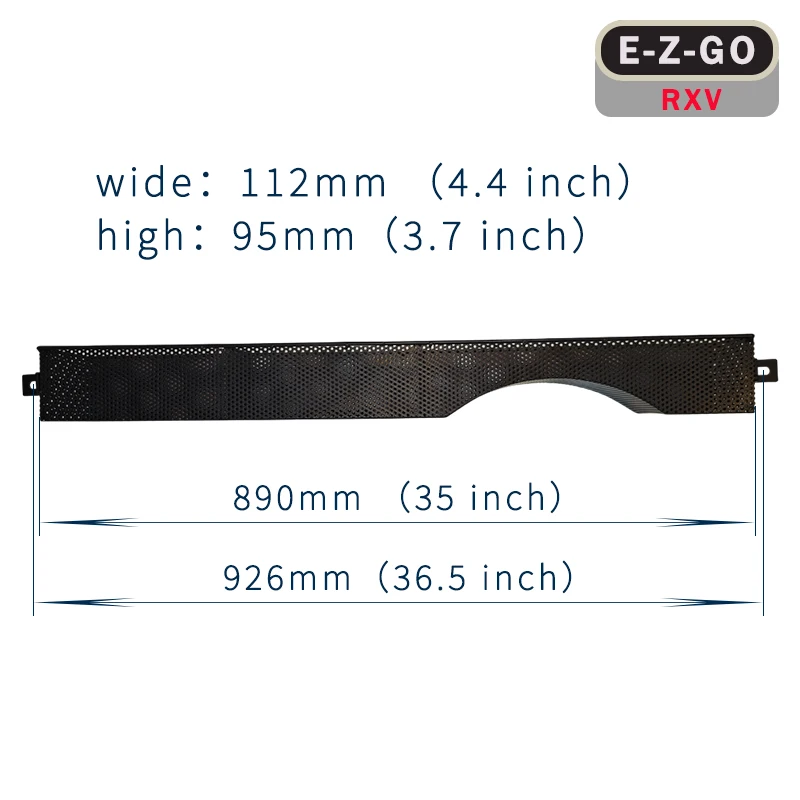 Golf Cart Parts Golf cart front storage basket iron basket suitable for E-Z-GO RXV golf cart