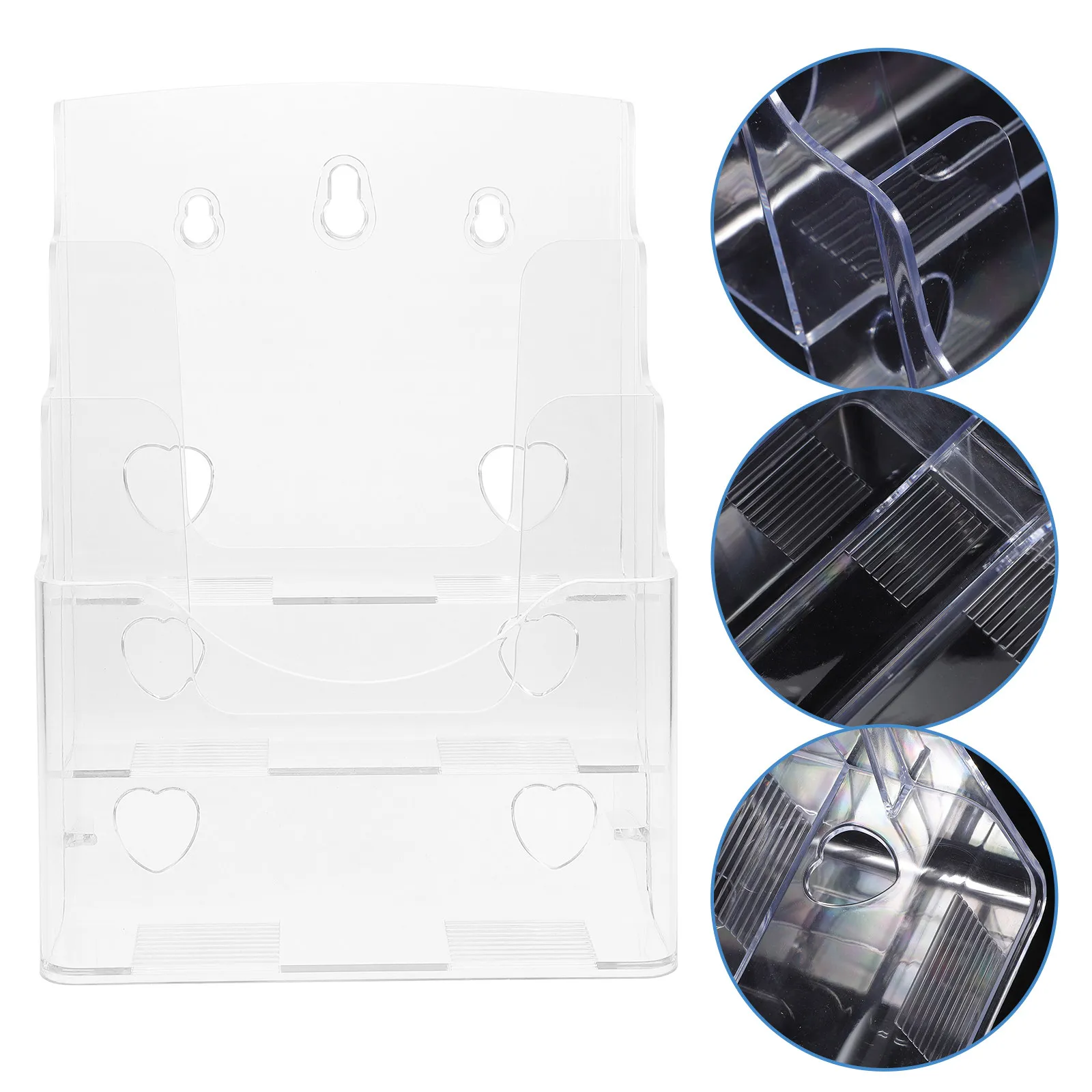 

Настольный органайзер для брошюр и документов формата А5, подставка для файлов, держатель для листовок для кабинета, офиса, общежития