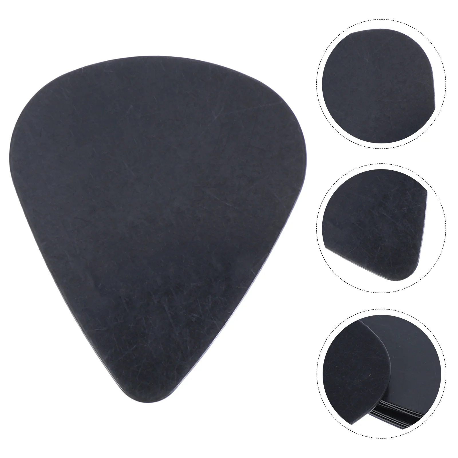 

10 шт. медиаторов для гитары, черные, тонкие, из целлулоида, для акустической, электрической и бас-гитары, яркий чистый звук, для начинающих и профессионалов