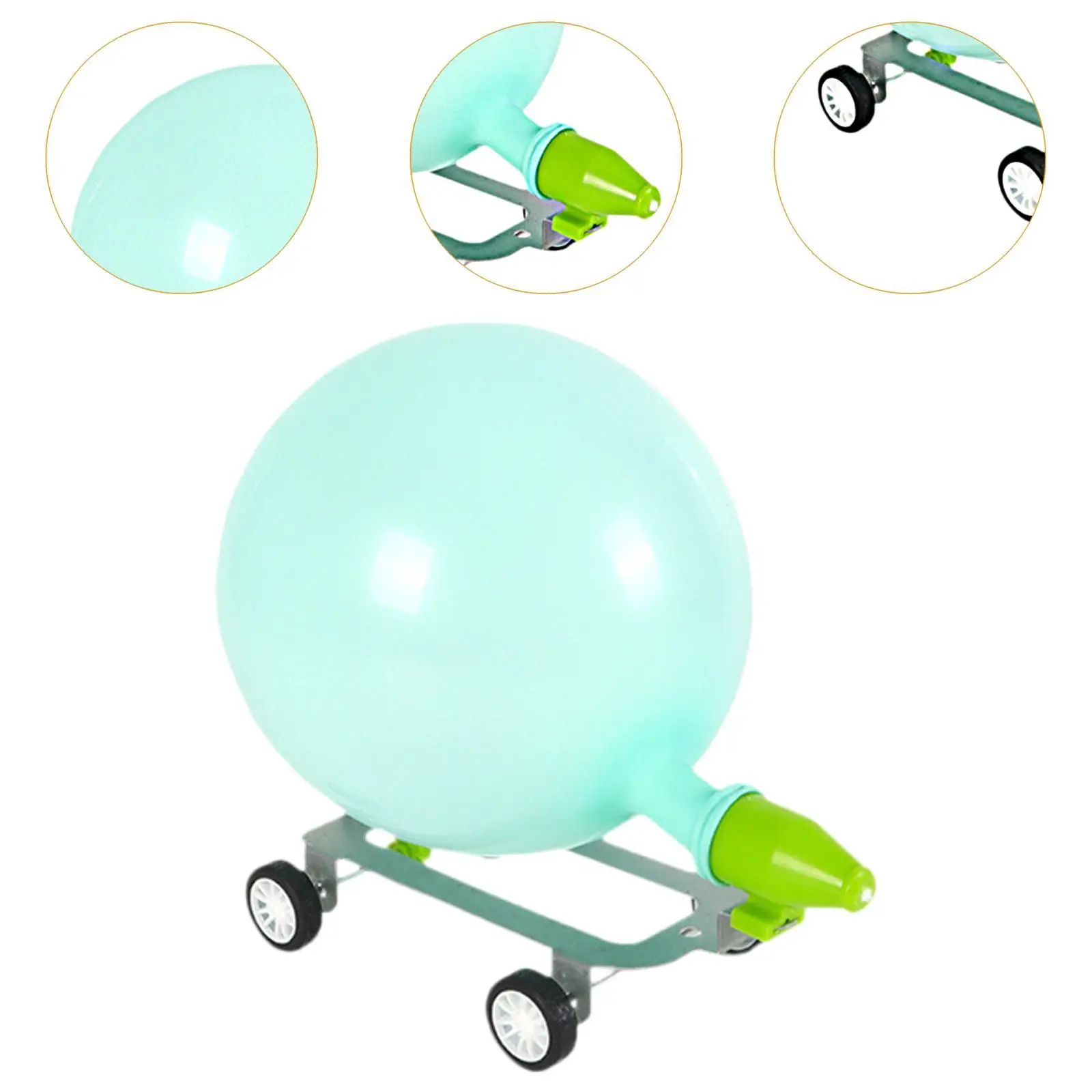 Sviluppo di progetti scientifici creativi per la scuola domiciliare giocattolo per auto a palloncino fai-da-te