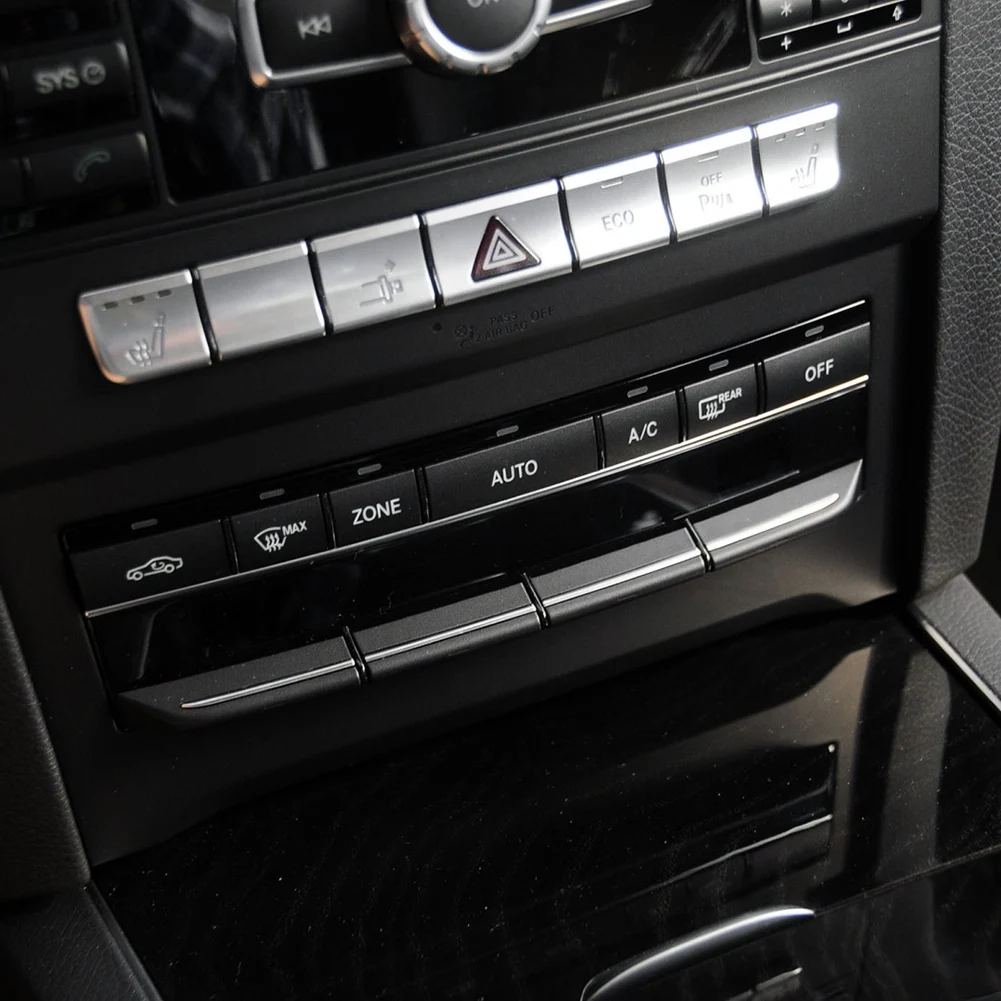 

Для Mercedes-Benz наклейка на кнопку автомобиля автомобильные аксессуары 260 2009-2015 4 шт./компл. наклейка на кнопку центральная консоль автомобиля